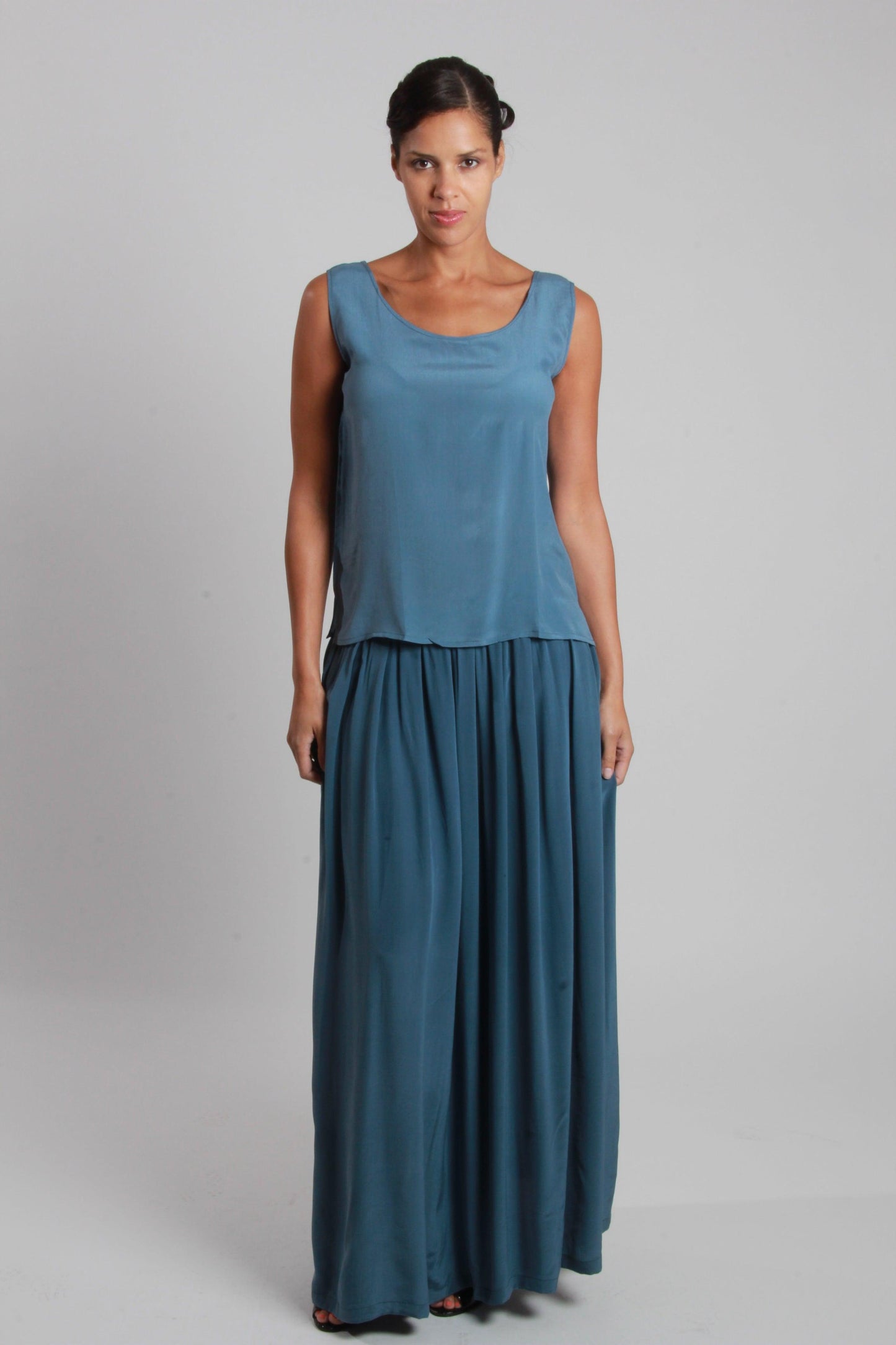 SR-804 silk Skirt - NineSilk