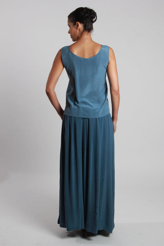 SR-804 silk Skirt - NineSilk